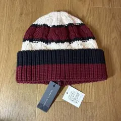 グレー ニット帽