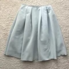 【フォクシーニューヨーク】ティーカップタックフレアスカート　ミント　36