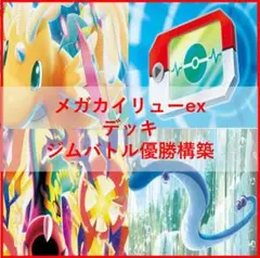 ポケモンカード　デッキ　メガカイリューex　メガシビルドン　[04651]