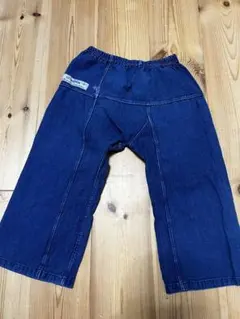 タイ製　インディゴ染めパンツ　120cm程度　キッズ