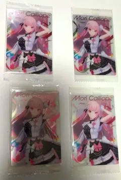 ホロライブプロダクションウエハースカードvol.3 森カリオペ 4枚