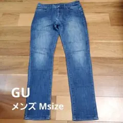 GU ストレートデニム【メンズMsize】