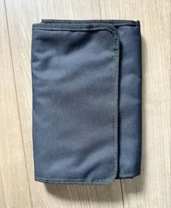 無印良品　母子手帳ケース　黒　大容量　美品