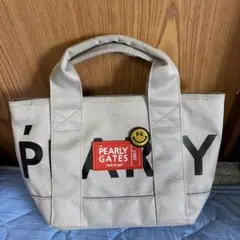 パーリーゲイツ PEARLY GATES ミニトート カートバッグ ベージュ