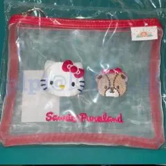⑦ キティ タイニーチャム おともだちメッシュポーチ ピューロランド グッズ