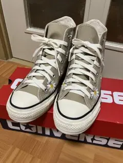 CONVERSE オールスター (R) デイジーフラワー HI BEIGE