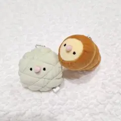 レアカラー　にっこりーノ パンのぬいぐるみ　BABY コルネ メロンパンのサムネイル