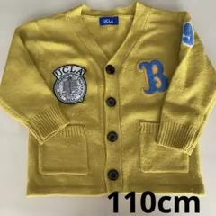 UCLA カーディガン イエロー 100cm~