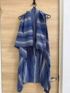 着物リメイク　タイ付きベスト