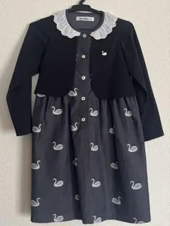 新品未使用タグ付き　ファミリア　ワンピース　120 ファミリア ワンピース マリン 刺繍 旧タグ オールド 120 - メルカリ