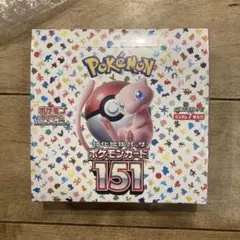 新品未開封シュリンク有　ポケモンカード151 BOX 新品 未開封】ポケモンカード151 ボックス シュリンク付き ◇本日発売