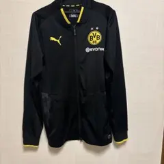 新品未使用品　希少★ドルトムント　オフィシャルナイロンジャケット　PUMA　L PUMA プーマ 25/26 KIDSUPER x ボルシア・ドルトムント BVB