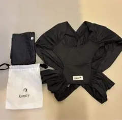 Konny 抱っこひも M ネイビー　収納袋付き