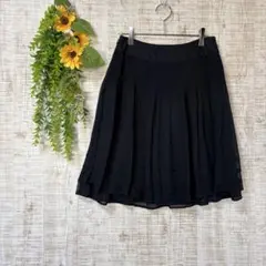 a.v.v standard｜プリーツ切替フレアスカート 38