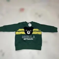 週末セール　新品　ダブルビー　トレーナー 80サイズ
