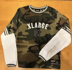 XLARGE 迷彩 長袖カットソー