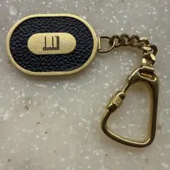dunhill キーホルダー ゴールド ブラック