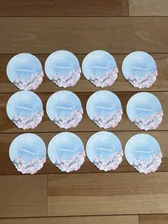 STARBUCKS 桜デザイン コースター 12枚セット