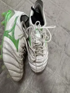 Mizuno Morelia ホワイト/グリーン スパイク28.5 - メルカリ