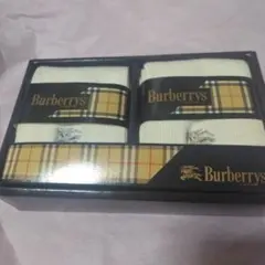 Burberrys ホワイト オフホワイト ソックス 2足セット