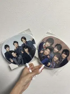 嵐 ミニうちわ 集合 2枚セット
