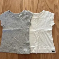無印良品★ベビー肌着２枚セット　80