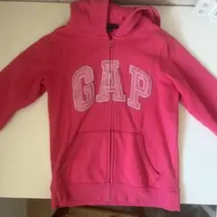 GAP ピンク フルジップ パーカー