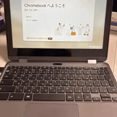 Chromebook シルバー 本体 充電器付き - メルカリ