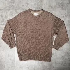【希少】SHAREEF roman number design knit