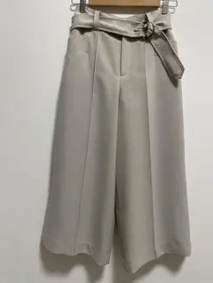 COMME CA MODELS ベルト パンツ ベージュ 5号