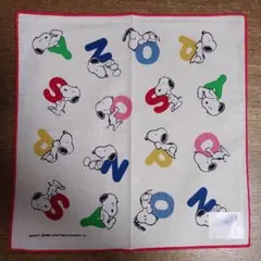 【新品未使用】SNOOPY ハンカチ　サンリオ