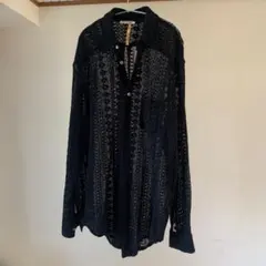 23A/W【極美品】OUR LEGACY coco shirt 48 黒 シャツ