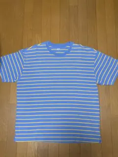 00s gapボーダーTシャツ ブルー×イエロー XL cityboy