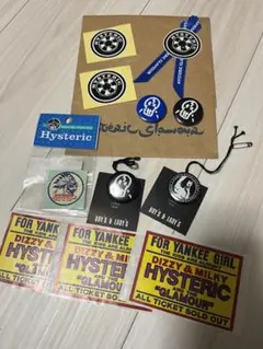 【非売品】ヒステリックグラマー 缶バッジ　ステッカー　シール　セット