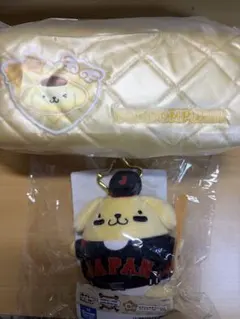 【新品未開封】侍ジャパンサンリオ当たりくじポムポムプリン C賞マスコットポーチ