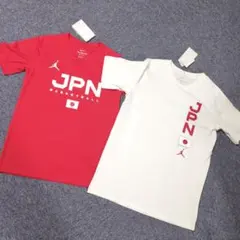 新品　エア　ジョーダン　ナイキ　Tシャツ　2枚セット　150〜160
