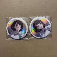アニメイトカフェ のはらリン 夏休み 缶バッジ 2点セット NARUTO疾風伝