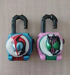 仮面ライダーカブト 仮面ライダーディケイド ロックシード2種