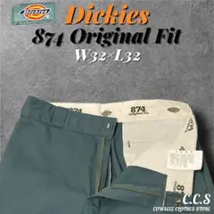 美品海外古着ディッキーズ874オリジナルフィット W32L32 大人気モデル