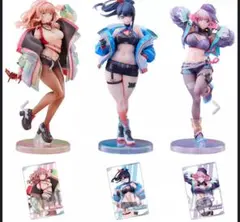 グリッドマン ユニバース　Dreamy Divas Ver.フィギュア3体セット