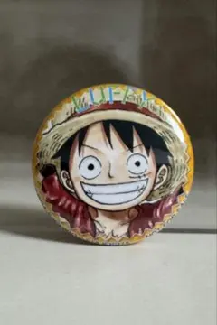 ワンピース　キッズフェア　缶バッジ　ルフィ