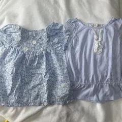 motherways 水色トップス 104cm
