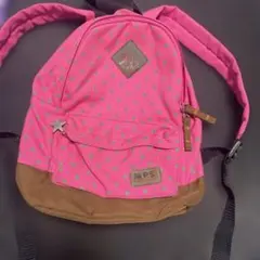 MPS 水玉 ピンク リュック