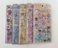 正規品 うるちゅるポップシール サンリオ 5枚セット