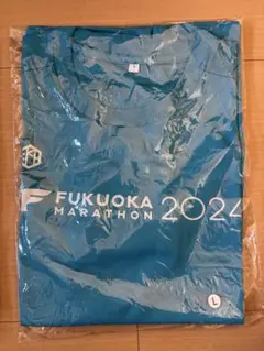 FUKUOKA MARATHON 2024 Tシャツ Lサイズ