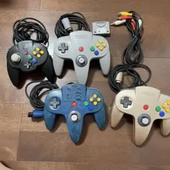 NINTENDO64 コントローラー 4個セット