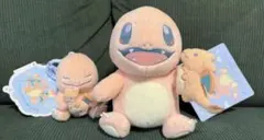 マスコット　Little Daydream ヒトカゲとリザードンぬいぐるみ