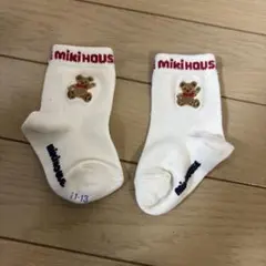 mikiHOUSE ベビー靴下 11-13cm