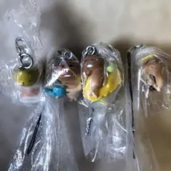 カプセルトイフィギュアセット　なめこ　４個
