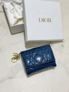 Christian Dior ブラック 三つ折り財布のサムネイル